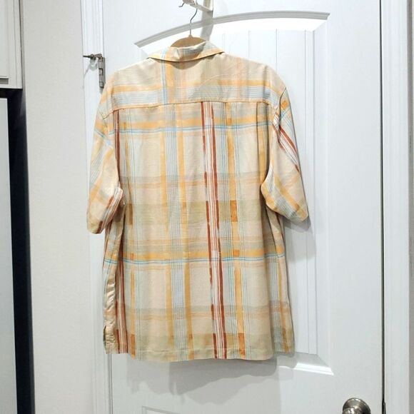 Tommy Bahama Mens 100% Silk size large - Picture 5 of 6